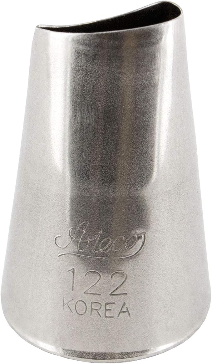 Ateco # 122 - Roses Pastry Tip - Stainless Steel