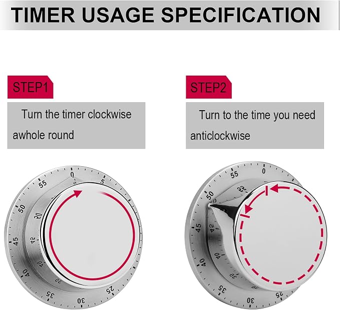 Eggs Spring Digital Timer, Kitchen Timers Digital Timer for Cooking Egg Timer Classroom Timer for Teacher Magnetic Countdown Timer for Exercise Study Oven