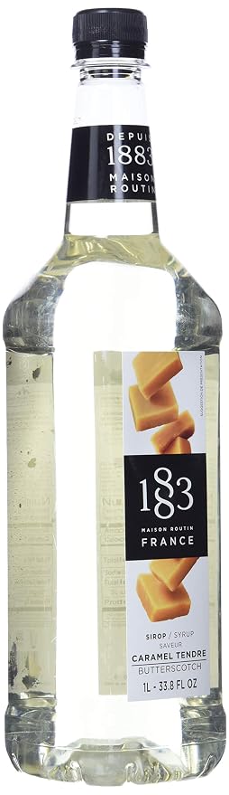 1883 MAISON ROUTIN FRANCE Butterscotch Syrup - Ordering Only, 33.8 FZ