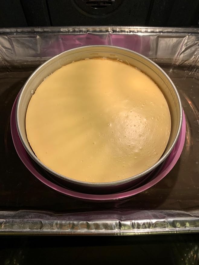 Springform Pan Protector for 9 inch and 9.5 inch Springform Pan Round Cheesecake Pan Silicone Baking Pan Accessories Preventing Water from Entering the Springform Pan 10inch