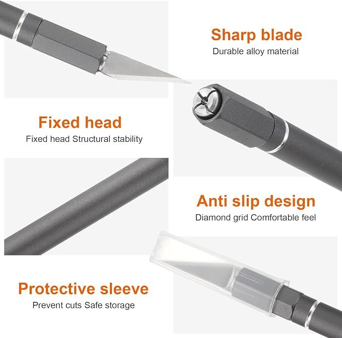 Upgraded Bread Lame Professional sourdough Scoring Tool with 10 Blades 2 Finger Sleeves Sourdough Scoring Tool Kit Dough Scorer Knife Non-Slip Ergonomic Grip Artisan Bread Making
