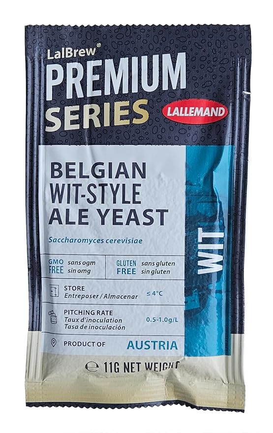 DANSTAR Lallemand LalBrew® Premium Dry Beer Yeast Wit - 11 g