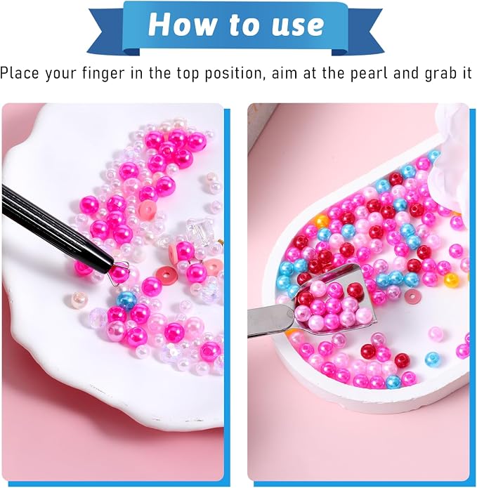 Cake Tweezers for Decorating Tools Sprinkle Tweezers for Cake Decorating Tools Tweezer Scoop Sprinkles Grabber Tool Bead Scooper Tweezer for Jewelry Diamond Scoop