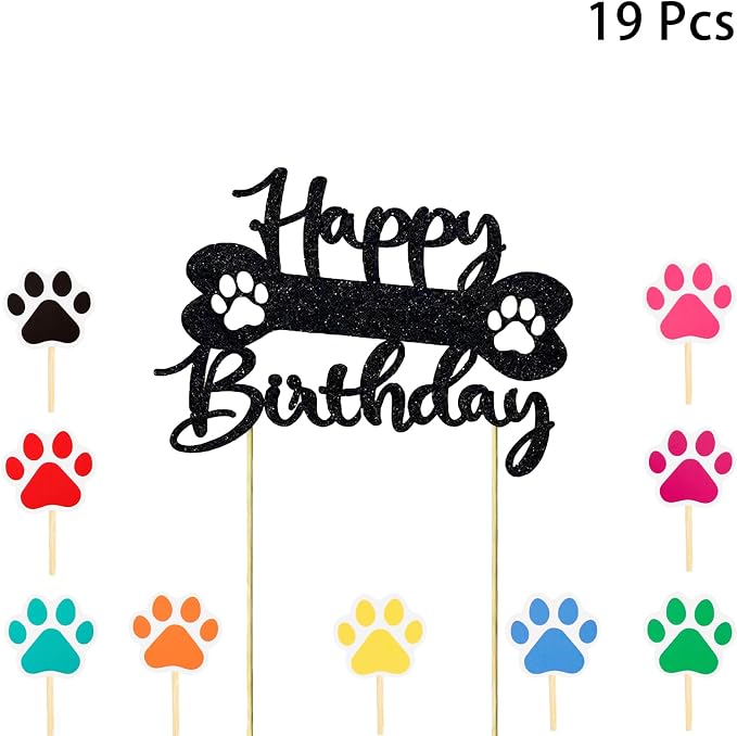 Acrylic Happy Birthday Cake Topper Durable Reusable Perfect for Birthday Cakes, Cupcakes, Dessert Tables Ideal for Kids Adults Birthday Celebrants (Colorfiul-1)