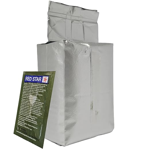 Red Star Active Dry Yeast 500g Brick and 5g Pack Bundle-Premier Cote des Blancs