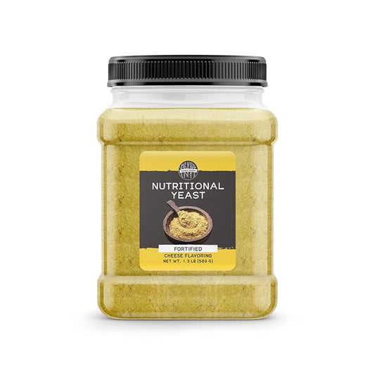Birch & Meadow 1.3 lb of Nutritional Yeast, Popcorn, Yummy Nooch