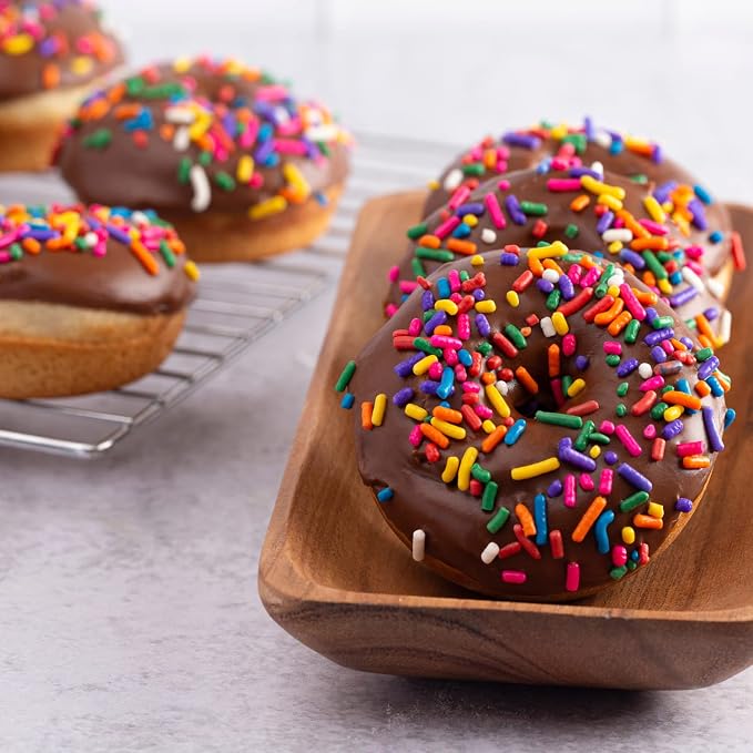 Bulk Rainbow Sprinkles – 6 lb Baking Topping – Ice Cream, Cake Decorating, Cookies, Cupcakes & Party Desserts