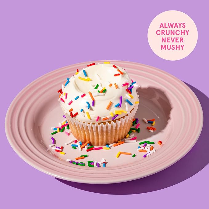Fancy Sprinkles Sundae Best Sprinkle Set | Classic & Deluxe Rainbow Crunchy Jimmies | Ice Cream, Cake, Cupcake & Cookie Decorating | Birthday & Summer Parties | 2 Pack (0.5c)