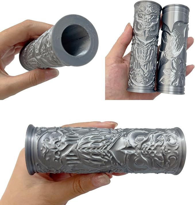 Pottery Clay Owl Texture Roller,Polymer Molding Art Hand Rollers Tools,Embossing Pattern Rolling Pins for DIY Crafts Making,4.1 Inches,Owl,1 Piece