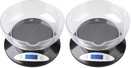 Weighmax Electronic Kitchen Scale - Weighmax 2810-2KG Black (Pack of 2)