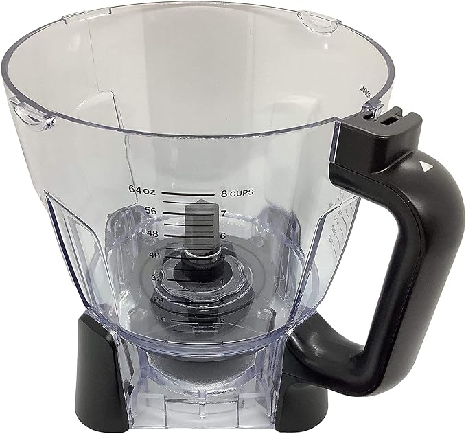 64oz (8 Cup) Food Processor Bowl Locking Lid Blade Kit ONLY for Ninja BL640 BL641 BL642 BN750 BN751 BN800 BN801 BN805A BL910 Blender - MUST READ Details, NO EXCEPTION