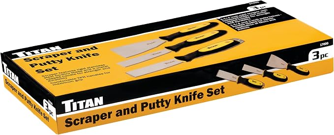 Titan 17000 Scraper and Putty Knife Set - 3 Piece