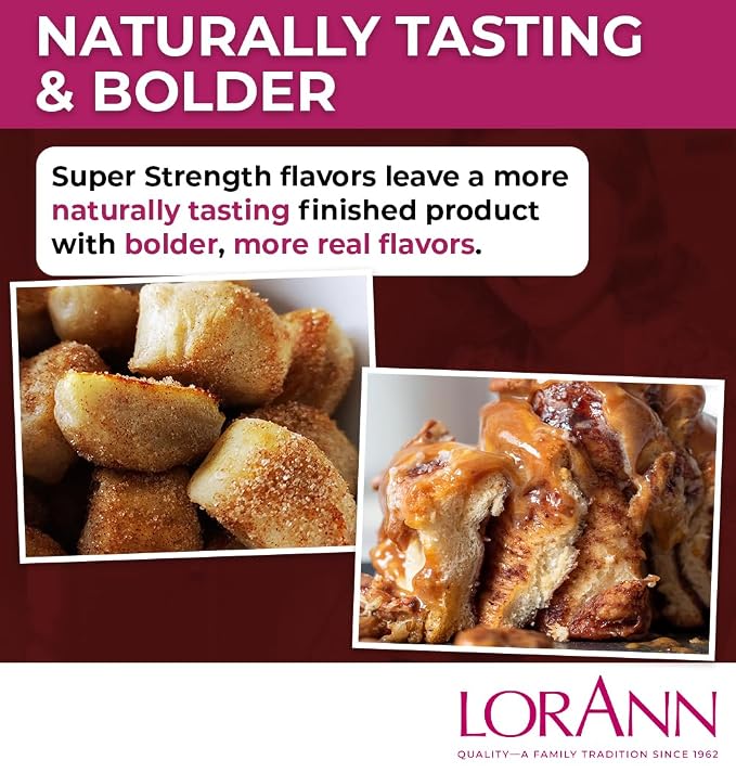 LorAnn Oils Super Strength Flavoring - Used For Candy Making, Flavoring Extracts, Baking, Hard Candy, and Flavor Oils - Bold, Natural Flavors 4X Stronger Than Extracts - Cinnamon Oil, 1 fl oz
