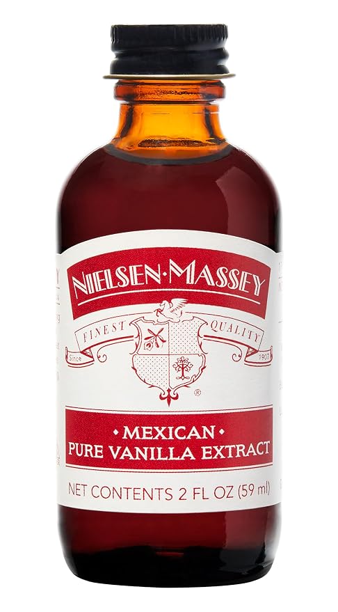 Nielsen-Massey Mexican Pure Vanilla Extract for Baking and Cooking, 2 Ounce Bottle