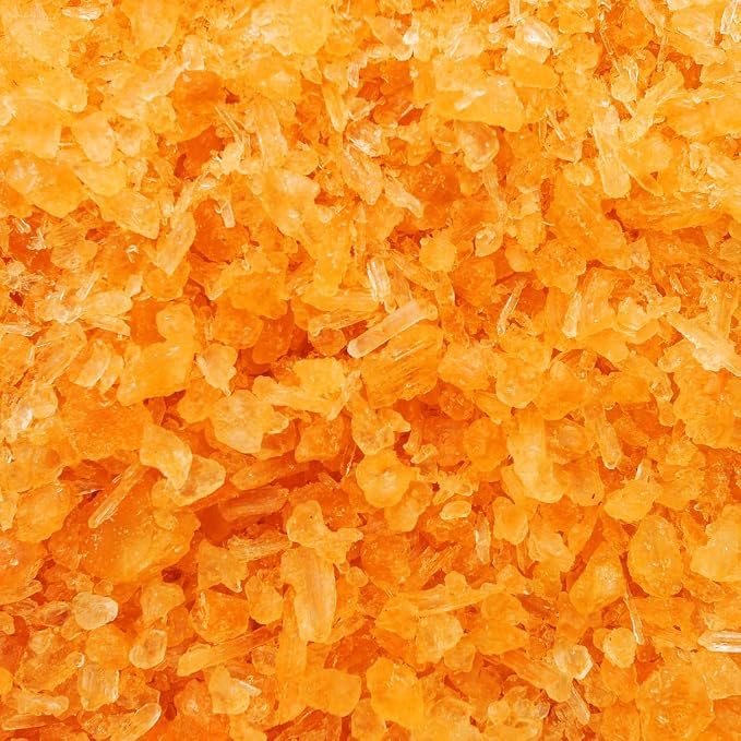 Olive & Vine Orange Sanding Sugar, Sweet Finish, For Baking & Decorating, Rich Tradition, Authentic Taste, For Global Recipes (4 Ounce)