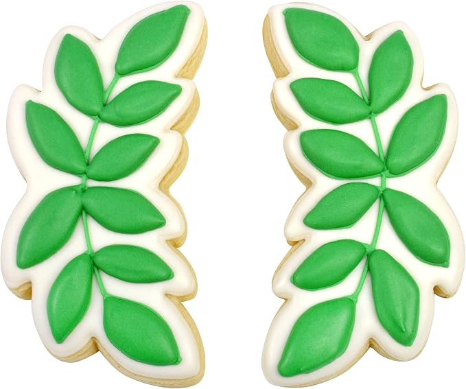 R&M Eucalyptus Leaf 4" Tinplated Cookie Cutter