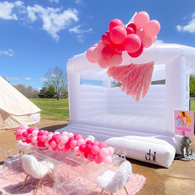 Voircoloria 130pcs Pink Balloons Different Sizes 18" 12" 10" 5" Party Latex Balloons for Birthday Baby Shower Wedding Anniversary Princess Theme Party Decorations