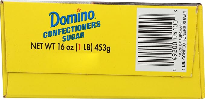 Domino Pure Cane Confectioners Powdered Sugar, 1 lb
