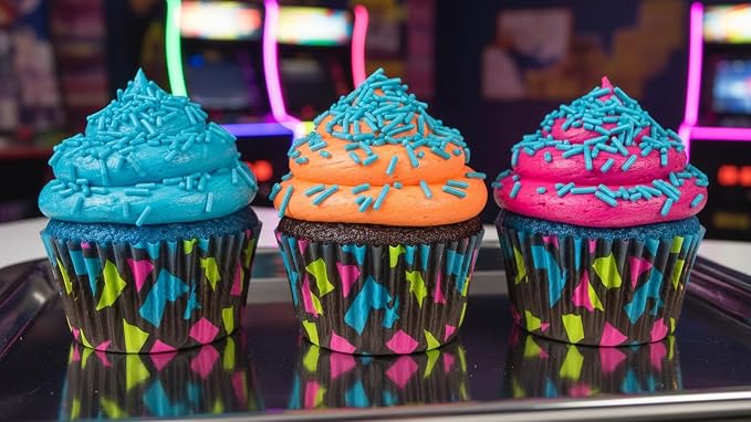 NCS Teal Jimmies Edible Sprinkles – Cupcake, Cake & Cookie Decorations, 7 oz