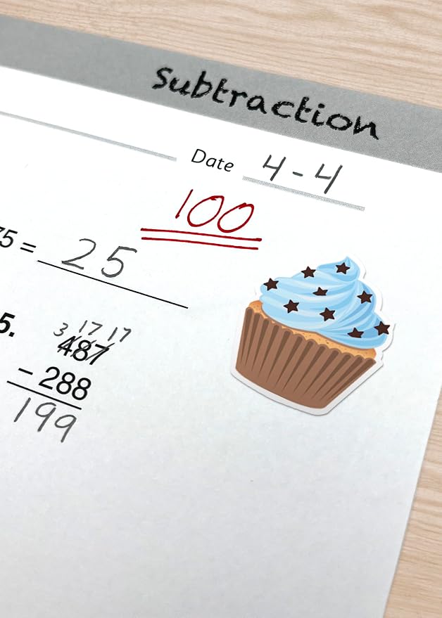 Teacher Created Resources Cupcakes Stickers (TCR7094)