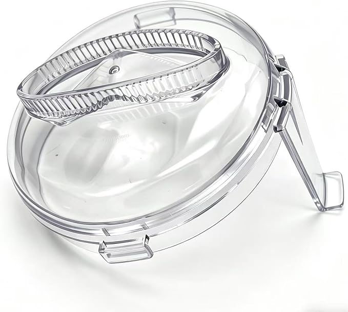 DLC-2AWBC-1 Replacement for Cuisinart Mini Prep Plus Food Processor Work Bowl Cover Parts, Fits All for Cuisinart DLC-2A 3 Cup Mini Prep Plus Food Processor Models, Only Use with Bowl DLC-2AWB-1