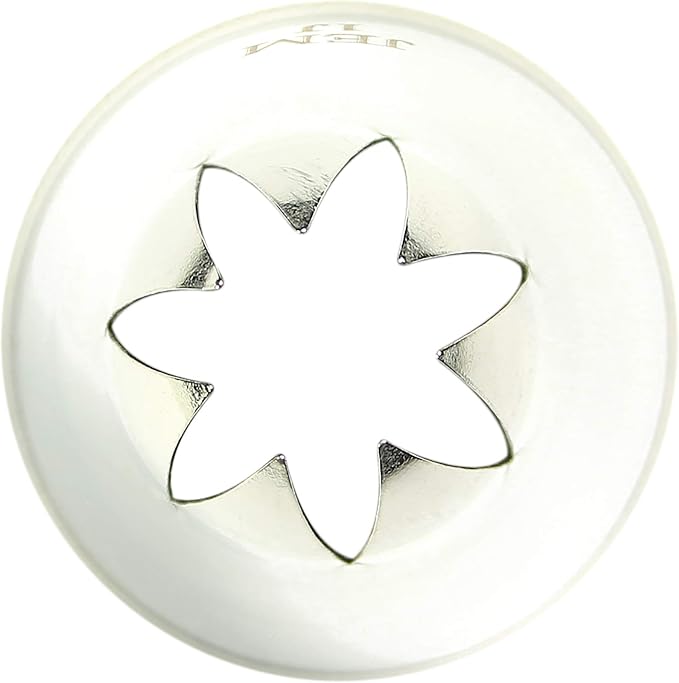 JEM Small Curved Star Savoy Piping Nozzle no. 1J