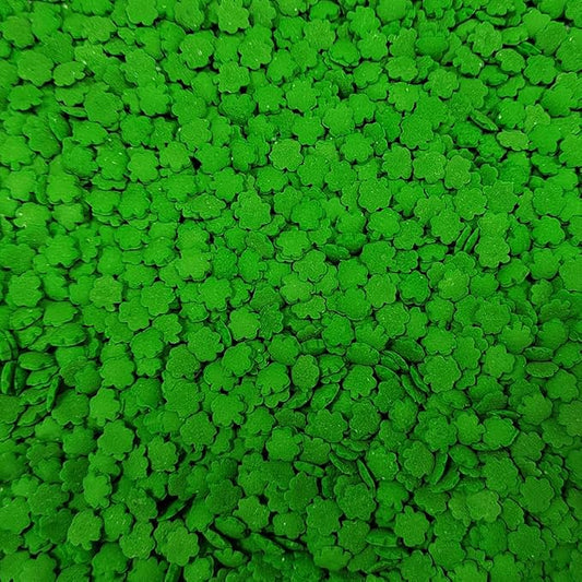 Homankit Edible Green Sprinkles St. Patrick's Day Themed Sprinkle for Cake Decorating Baking Cupcake Toppers Cookie Decorating Ice Cream Celebration 3 Ounces