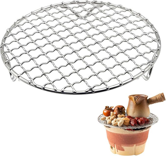 6-Inch Round Cooling Rack,Wire Rack For Cooking,Cooling Racks For Cooking And Baking With 20mm Legs,Wire Cooling Rack For Baking,Stainless Steel Cooling Racks For Cooking Baking Steaming Bbq