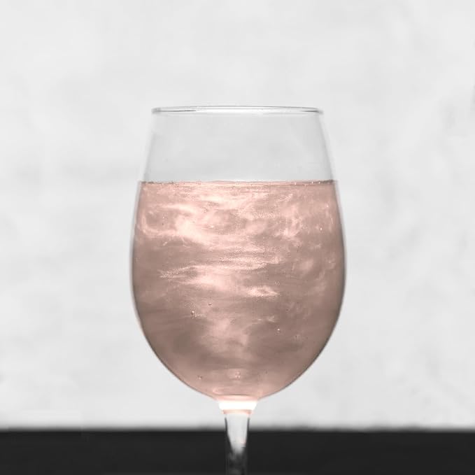 Luster Dust - Peach Champagne (4g 1x Jar) | Edible Vegan Dust & Paint for Cake Decorating, Ice Cream, Desserts, Cocktails and Beverages by Bakell