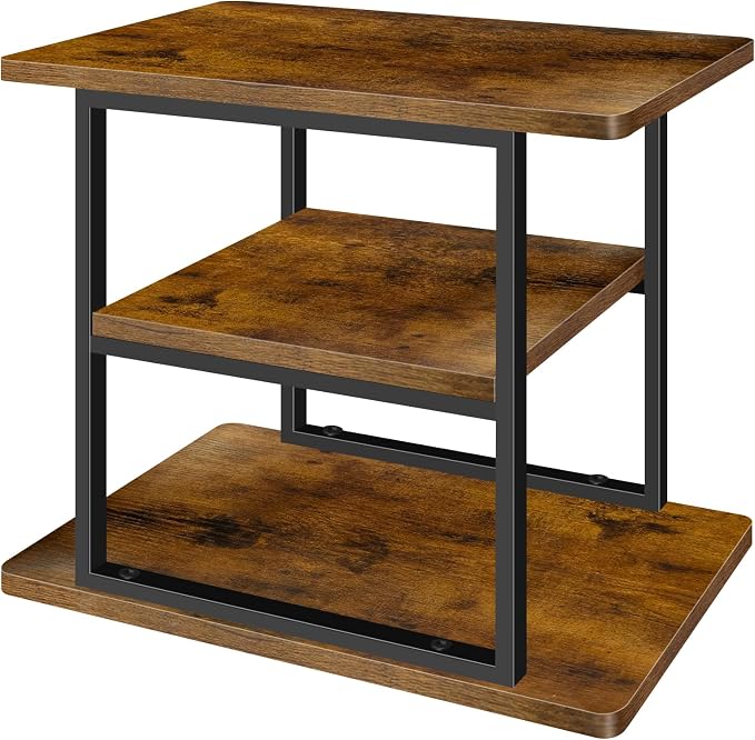 Cupcake Stand, 3 Tier Rustic Industrial Wood Cake Stand Cupcake Tower Stand, Dessert Table Display Set Tiered Tray Display Stand Serving Tray for Party, Birthday, Baby Shower