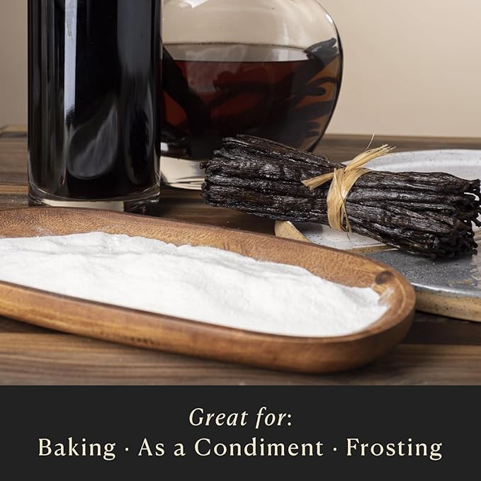 Cook’s, Organic Madagascar Vanilla Powder, World’s Finest Gourmet Fresh Premium Vanilla for Cooking, Baking, & Flavoring, 1.5 Pound (24 Ounce)