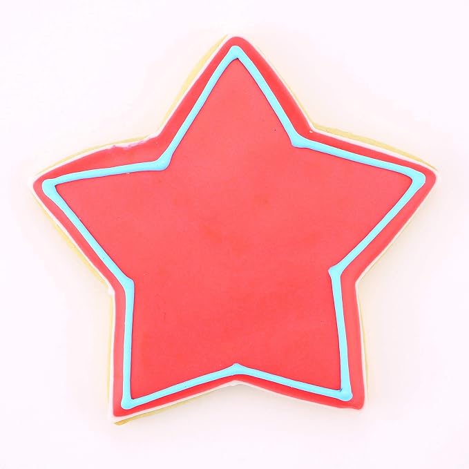 Ann Clark Star Cookie Cutters 3-Pc. Set Made in the USA, 4", 3.25", 2.75" Shapes