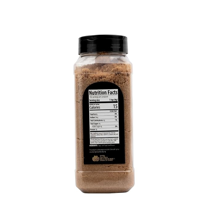GranAroma Light Brown Sugar, Baking & Desserts, Cane Molasses, Pantry Staple (1.7 Pound)