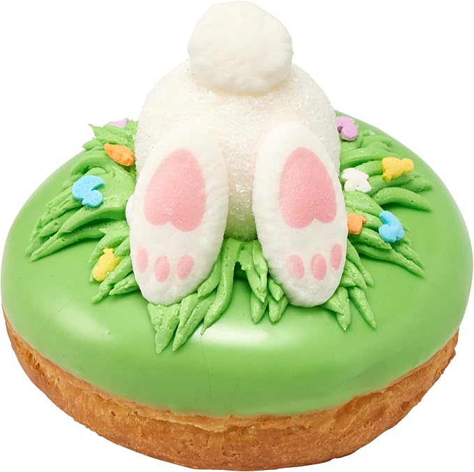 Lucks Dec-Ons Molded Sugar Cake Top, Bunny Tails and Toes Set, 3/4-1 1/2 Inch, 40 Count