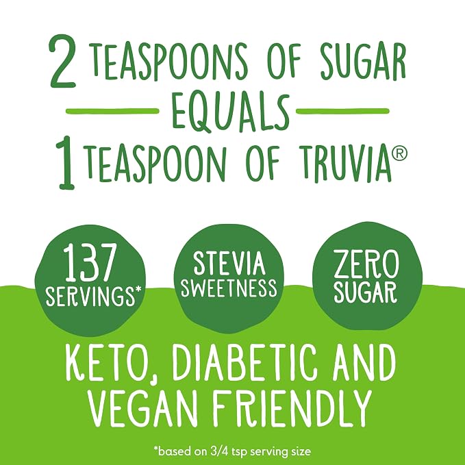 Truvia Original Calorie-free Sweetener from the Stevia Leaf, 17 Ounce Refill Bag