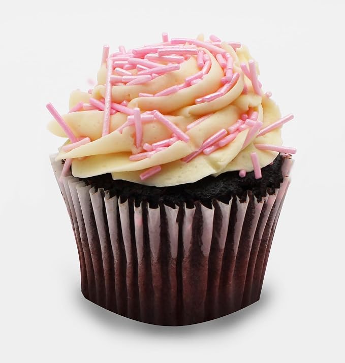 1 Pound Light Pink Sprinkles BULK Jimmies - Edible Cake Cupcakes Dessert & Ice Cream Topping-Gender Reveal Candy