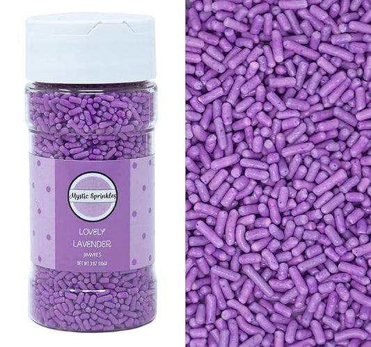 Mystic Sprinkles Solid Color Jimmy Sprinkles (Lovely Lavender)
