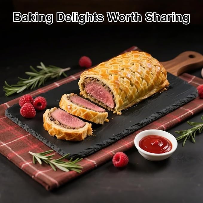 Pastry Lattice Roller Cutter,Stainless Steel Pie & Pizza Pastry Roller maker for Pastry Dough,Pizza Bread and Beef Wellington,Pie Crust Cutter for Even Decorative Crusts,Baking Gift for Home Bakers
