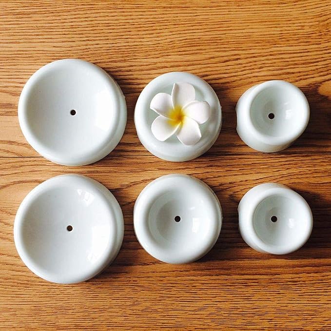 Set of 12 Fondant Forming Cups Button Shaped Drying Holder Sugar Flower Fondant Gumpaste Chocolate Forming Shaping Mold Cake Decorating Tools by EORTA for DIY Craft Cake Art, White
