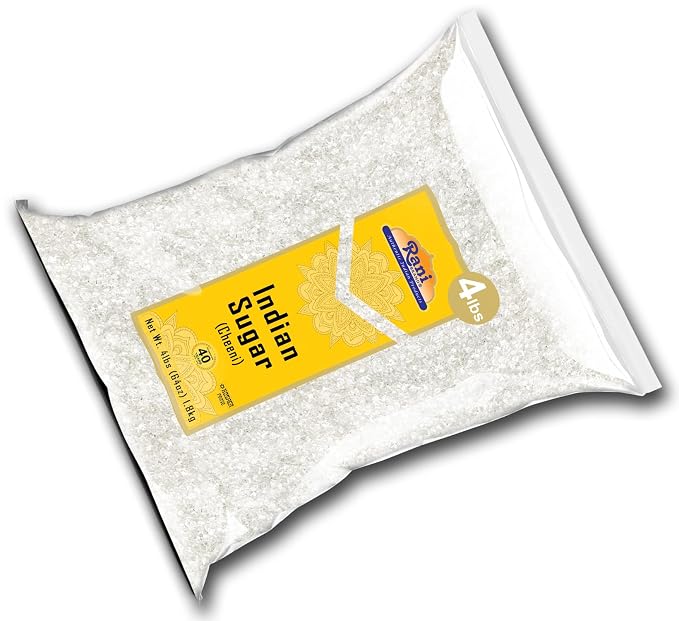 Rani Indian Sugar Khand (Khandsari) 64oz (4lbs) 1.81kg Bulk ~ All Natural | Gluten Friendly | Vegan | NON-GMO | Kosher | Indian Origin