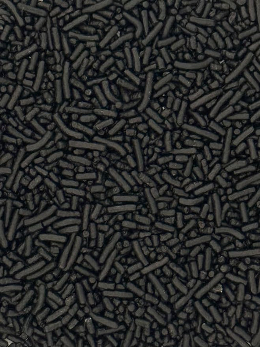 Black Sprinkles 4oz pack for Baking Cakes, Cupcakes, Cookie Decorations, Ice Cream and Donut Toppings Edible Decorating Baking Supplies (Black)