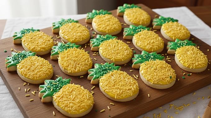 NCS Yellow Jimmies Edible Sprinkles – Cupcake, Cake & Cookie Decorations, 7 oz