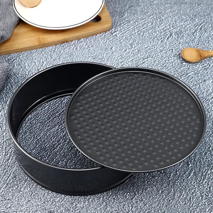 Non-Stick Cake Pan, Round Springform Pan With Removable Bottom, Leakproof Cake Pan, Carbon Steel Baking Mold, 28cm / 11inch