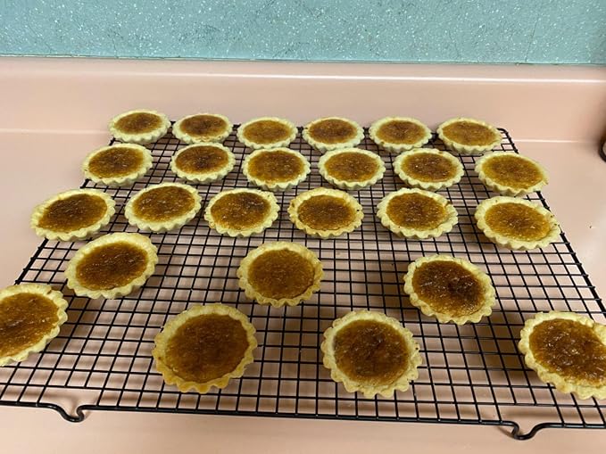 Egg Tart Molds 12PCS Tart Pan 3inch, Mini Carbon Steel Non Stick Tart Pans, Tart Molds For Baking (3 inch)