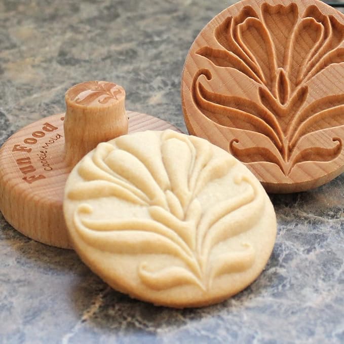 Flower Deco Cookie Stamp CS-026 by Fun Food Tools