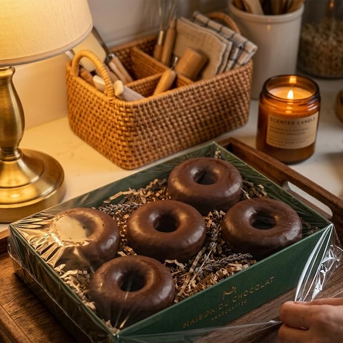 6 Cavity Donut Silicone Chocolate Molds Doughnut Pan Baking Mold For Chocolate Candy