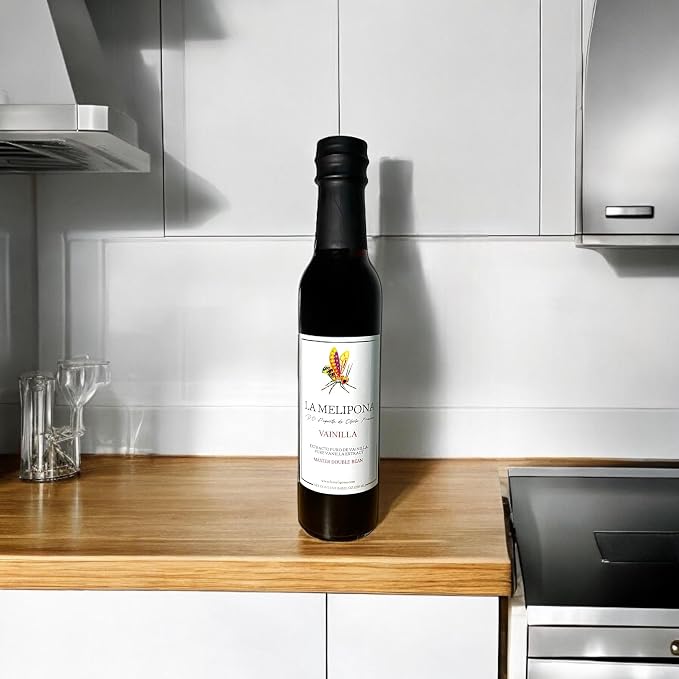 Natural Vanilla Extract from Papantla Mexico / Gluten-Free / Vegan / Kosher / Coumarin-Free / Pesticide-Free 8.4 ounces (250 ml)