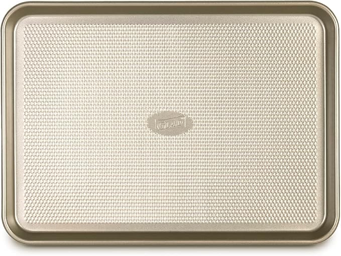 Glad Premium Nonstick Cookie Sheet – Heavy Duty Baking Pan with Raised Diamond Texture, Large