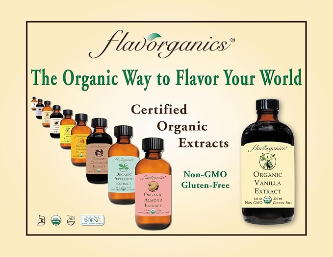 Flavorganics Organic Vanilla Extract, 2 ounce