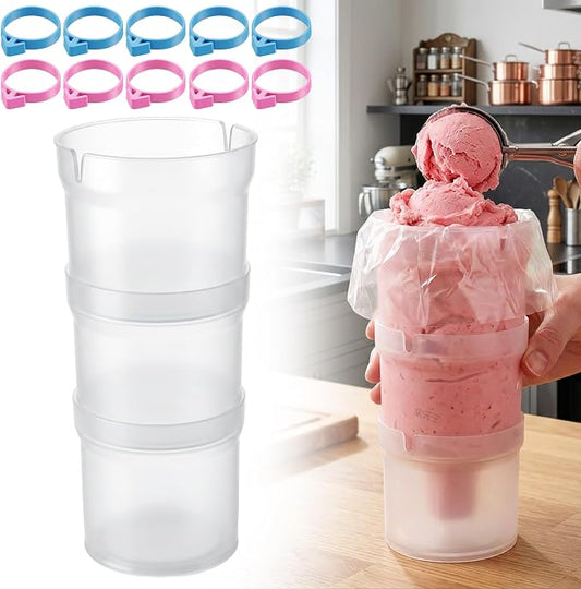 Easy Fill Piping Bag Holder Stand Piping Tip Organizer | Adjustable Height Bag Holder Piping Bag Holder for Filling Clear Cream Icing Bags Rack Cake Decorating Supplies